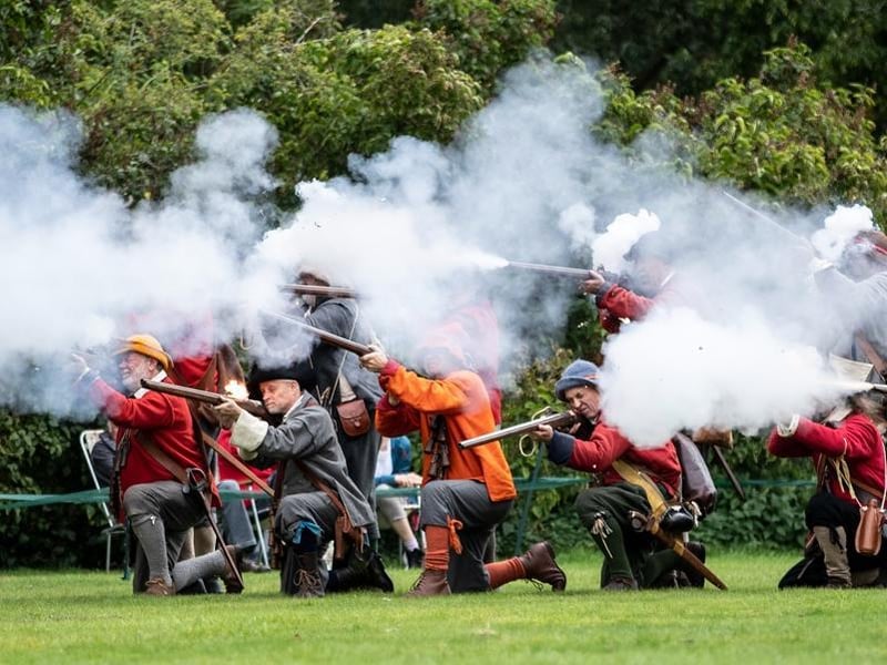 The Not So Civil War at Delapré Abbey on Saturday, August 21 and Sunday, August 22, 2021. Photo: Kirsty Edmonds.