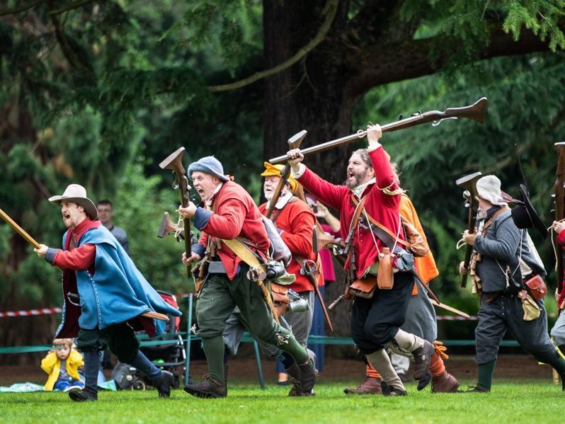 The Not So Civil War at Delapré Abbey on Saturday, August 21 and Sunday, August 22, 2021. Photo: Kirsty Edmonds.