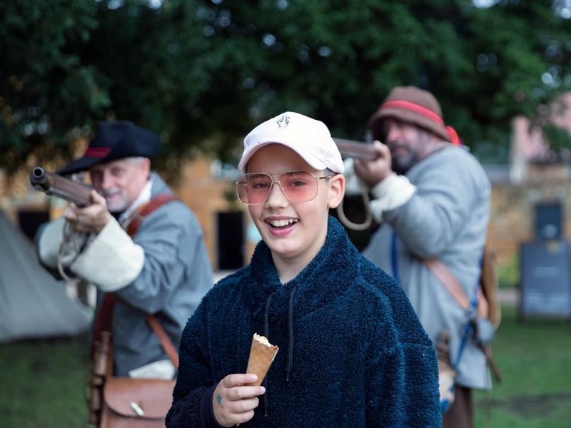 The Not So Civil War at Delapré Abbey on Saturday, August 21 and Sunday, August 22, 2021. Photo: Kirsty Edmonds.