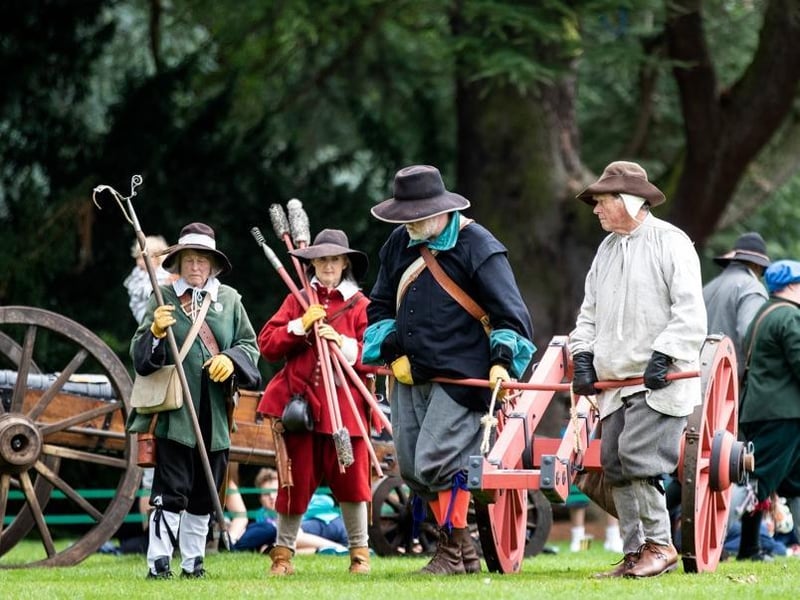The Not So Civil War at Delapré Abbey on Saturday, August 21 and Sunday, August 22, 2021. Photo: Kirsty Edmonds.