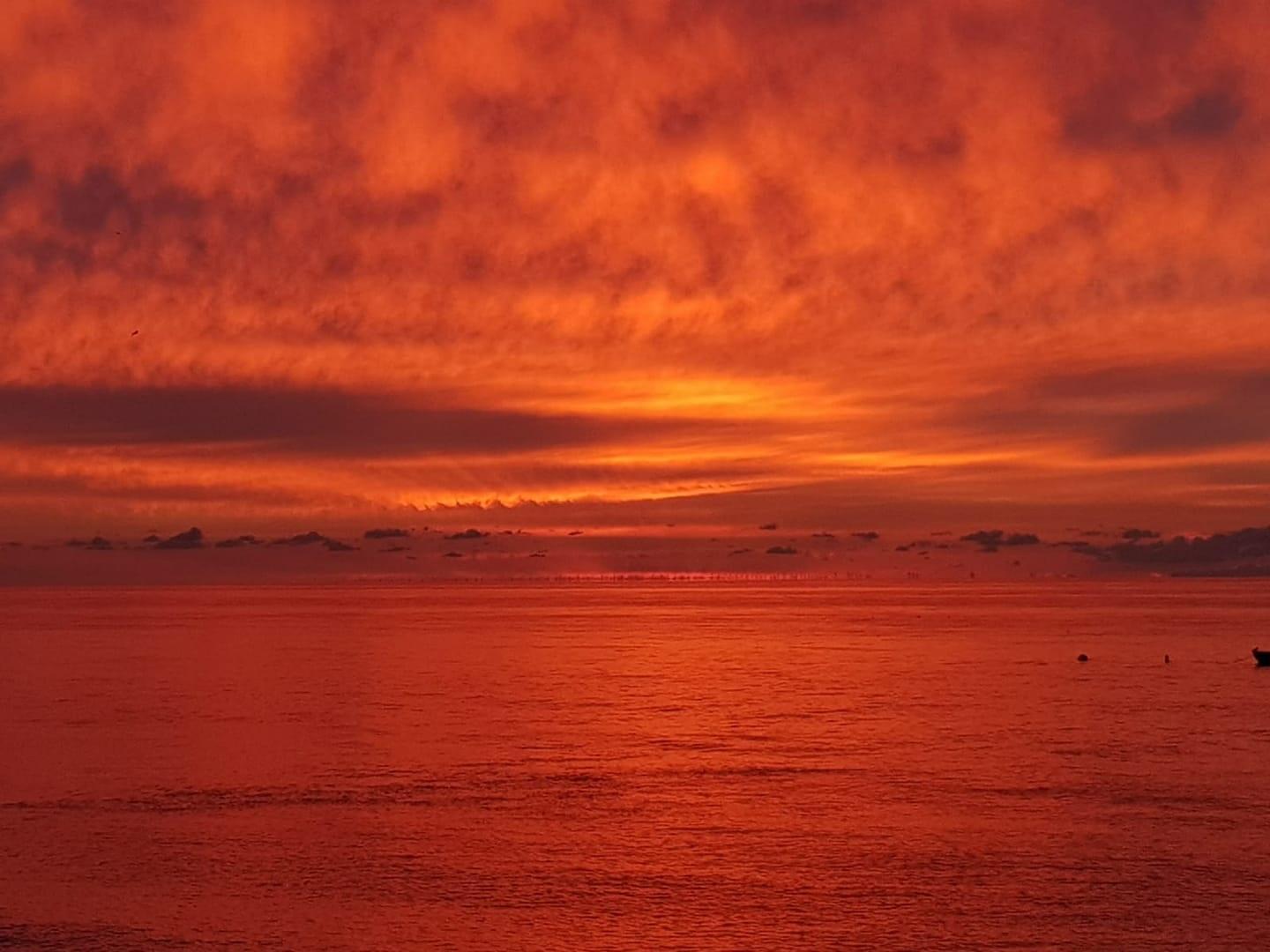 This stunning sunrise was among the many fantastic photos shared on our Facebook pages