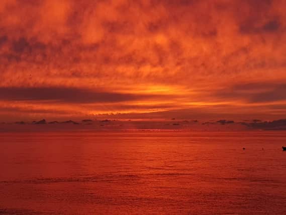 This stunning sunrise was among the many fantastic photos shared on our Facebook pages