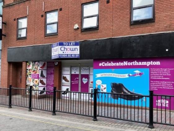 The Abington Street retail unit is on the market to rent for £3,333 pcm.