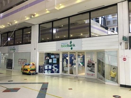 The food bank is on them market to rent and its price is available on application.