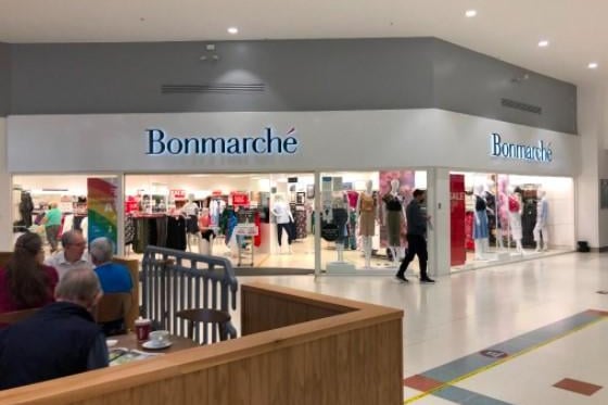 Bonmarche in Weston Favell Shopping Centre. The unit's price is available on application.
