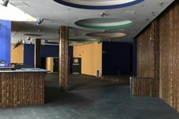 This is the inside of unit three in Sol Central, Marefair. It is being advertised as a possible place to open a restaurant. The price is available on application.
