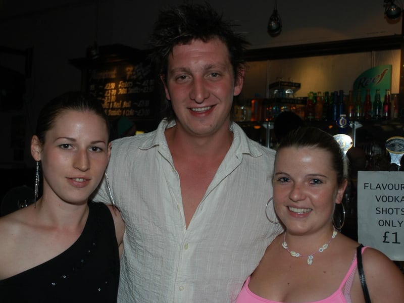 Revellers in Peterborough's Westside bar in Broadway