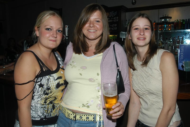 Revellers in Peterborough's Westside bar in Broadway
