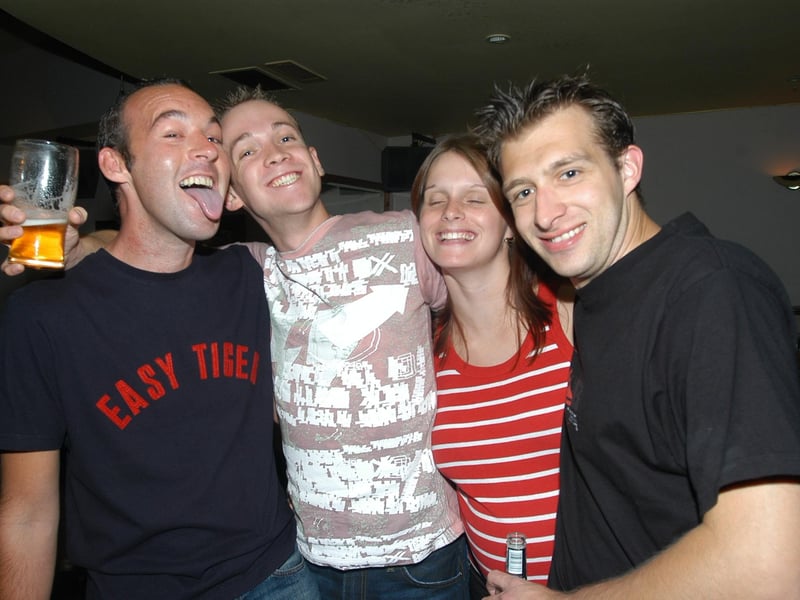 Revellers in Peterborough's Westside bar in Broadway
