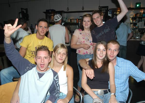 Revellers in Peterborough's Westside bar in Broadway
