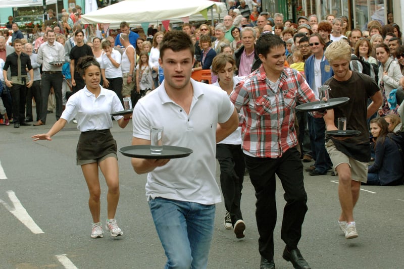 The Waiters Race at the 2011 Arundel Festival. Picture: Stephen Goodger L35781H11