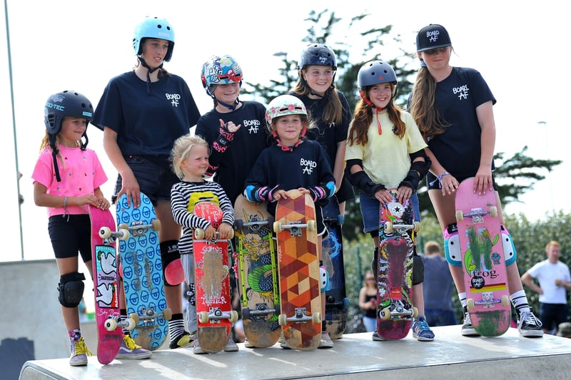 Littlehampton Skate Jam, the official opening of Littlehampton Skatepark, two years after it was finished and made available for use. Pictures: Steve Robards SR2108261
