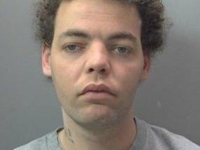 Leroy Parkinson, 28, of no fixed abode was jailed for two years and two months after admitting burglary and criminal damage