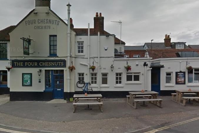 The Four Chestnuts in Oving Road has 4.2 out of five stars from 165 reviews on Google. Photo: Google