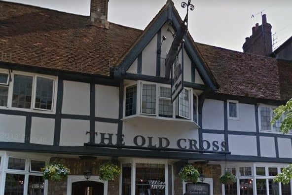 The Old Cross in North Street has 4.1 out of five stars from 549 reviews on Google. Photo: Google