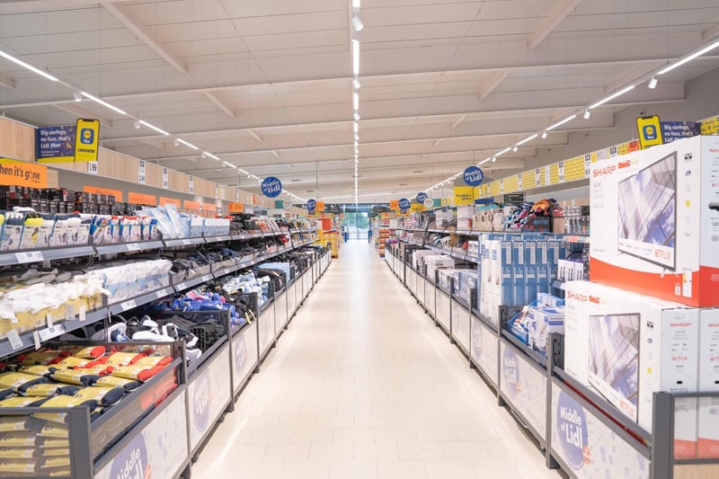 The supermarket is famous for its 'Middle of Lidl' deals