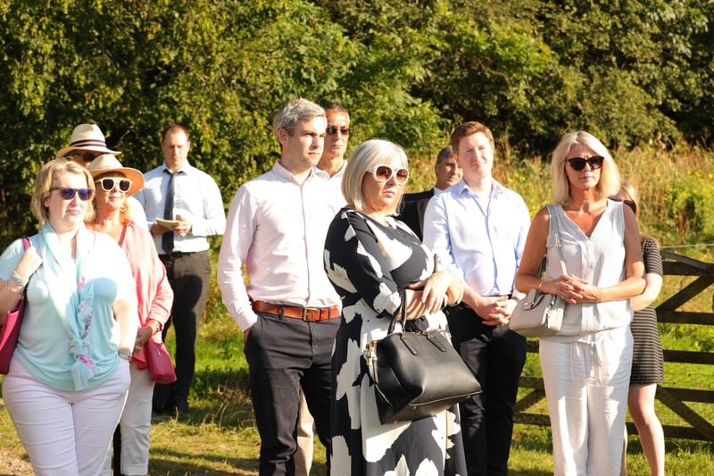Haywards Heath Business Association members take a tour of Ridgeview Wine Estate. Picture: Dan Ford, StoryScreen.