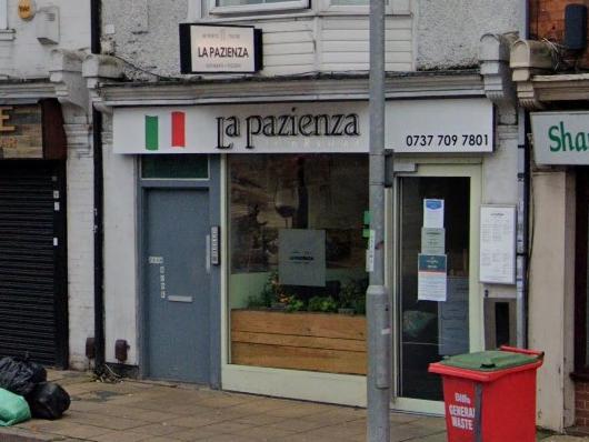 La Pazienza, on Wellingborough Road, has a rating of 4.8 out of five from 255 reviews on Google. Photo: Google