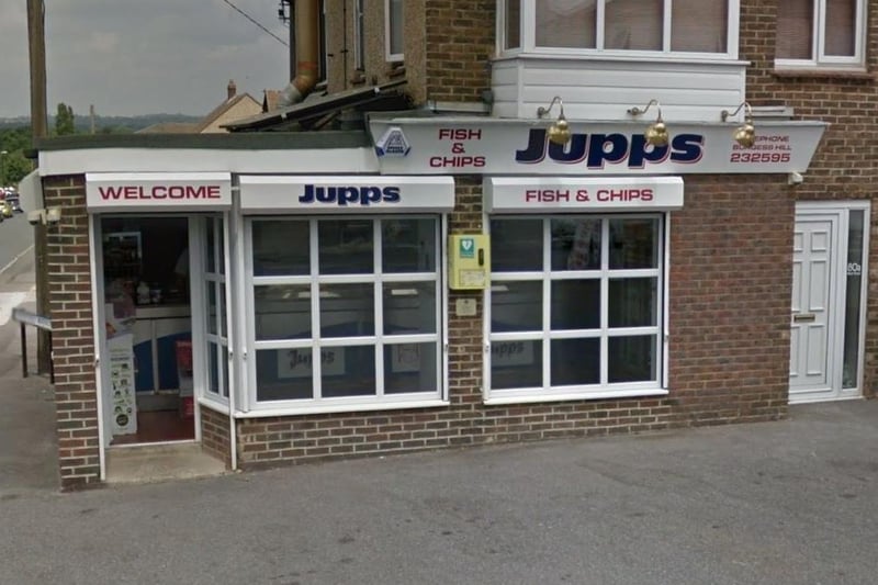 Jupps Fish and Chips is very popular with Mid Sussex residents having a 4.7 rating from 320 Google reviews. It can be found on West Street in Burgess Hill. One reviewer said the food always tastes good while another recommended 'the vegan curry sauce, spring rolls and onion rings'. Picture: Google Street View.