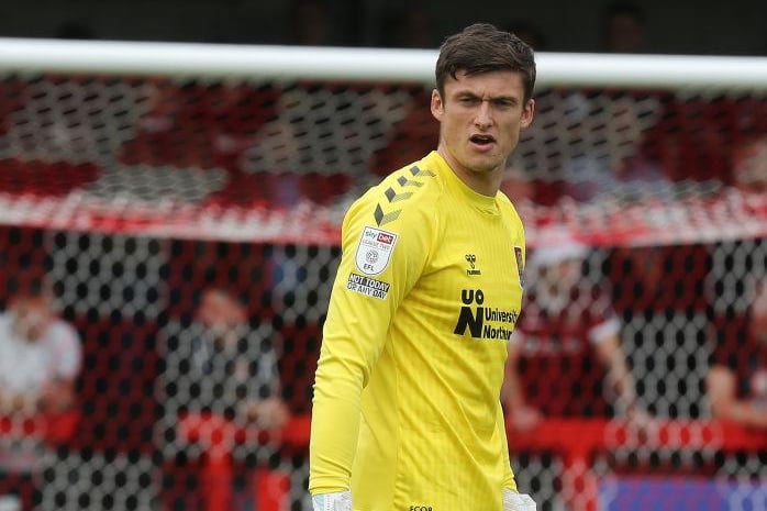 A third clean sheet in fourth league games and whilst he was not overly worked, he did make one excellent stop from Ashford late in the first-half... 7