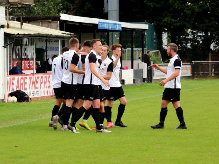 Action and goal celebrations from Pagham's 4-0 win over Lingfield at Nyetimber Lane / Pictures: Roger Smith