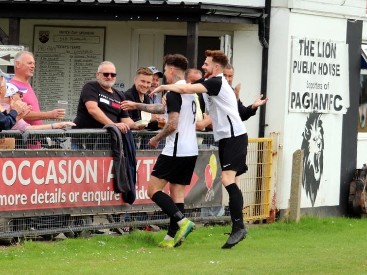 Action and goal celebrations from Pagham's 4-0 win over Lingfield at Nyetimber Lane / Pictures: Roger Smith