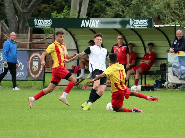 Action and goal celebrations from Pagham's 4-0 win over Lingfield at Nyetimber Lane / Pictures: Roger Smith