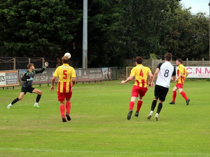 Action and goal celebrations from Pagham's 4-0 win over Lingfield at Nyetimber Lane / Pictures: Roger Smith
