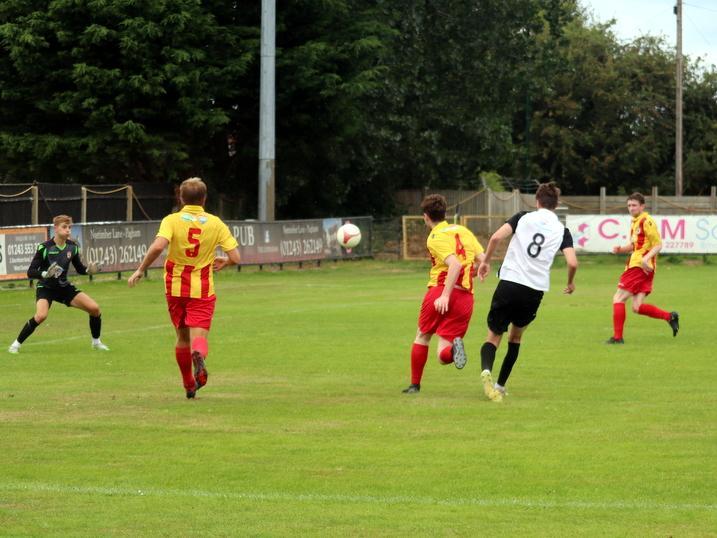 Action and goal celebrations from Pagham's 4-0 win over Lingfield at Nyetimber Lane / Pictures: Roger Smith