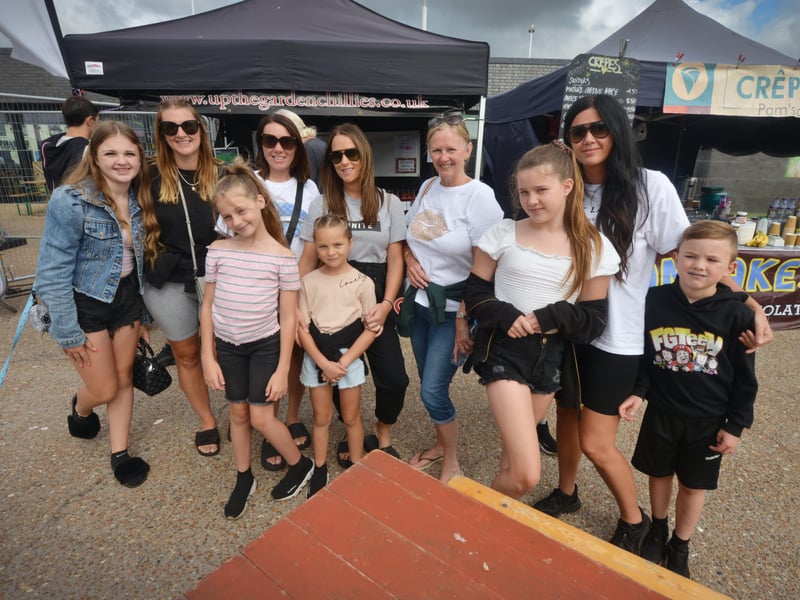 Street Food Festival in Hastings Old Town. SUS-210828-133343001