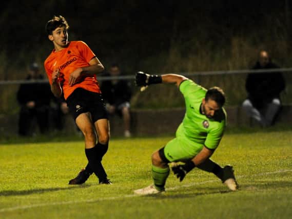 Action from Mile Oak's 4-3 win over Wick / Pictures: Stephen Goodger
