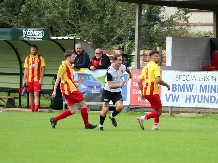 Action and goal celebrations from Pagham's 4-0 win over Lingfield at Nyetimber Lane / Pictures: Roger Smith