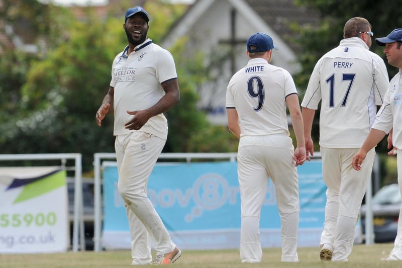 Action from Littlehampton's two-wicket win at Broadwater in division three west of the Sussex Cricket League / Pictures: Stephen Goodger