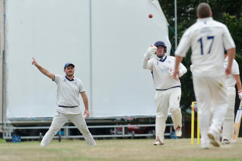 Action from Littlehampton's two-wicket win at Broadwater in division three west of the Sussex Cricket League / Pictures: Stephen Goodger