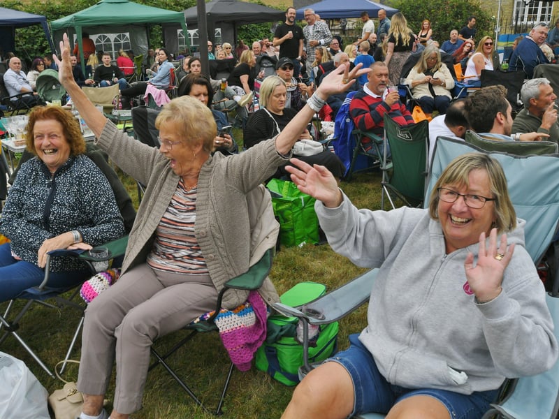 Thorney Music Festival at Bedford Hall. members of the audience EMN-210829-200422009