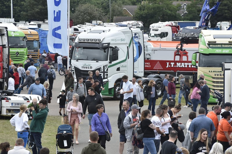 Truckfest 2021 at the East of England Arena. EMN-210829-170540009