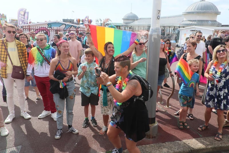 Hastings Pride 2021. Photo by Roberts Photographic. SUS-210830-071241001