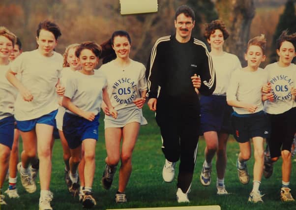 An image from the Orton Longueville School 50th anniversary exhibition and open day old photos and memorabilia.