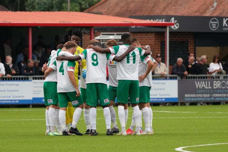 Action from Bognor's win at Worthing / Pictures: Lyn Phillips, Trevor Staff and Martin Denyer