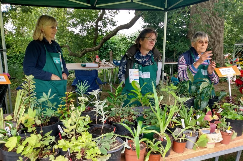 The horticultual society raised £450 during the afternoon.