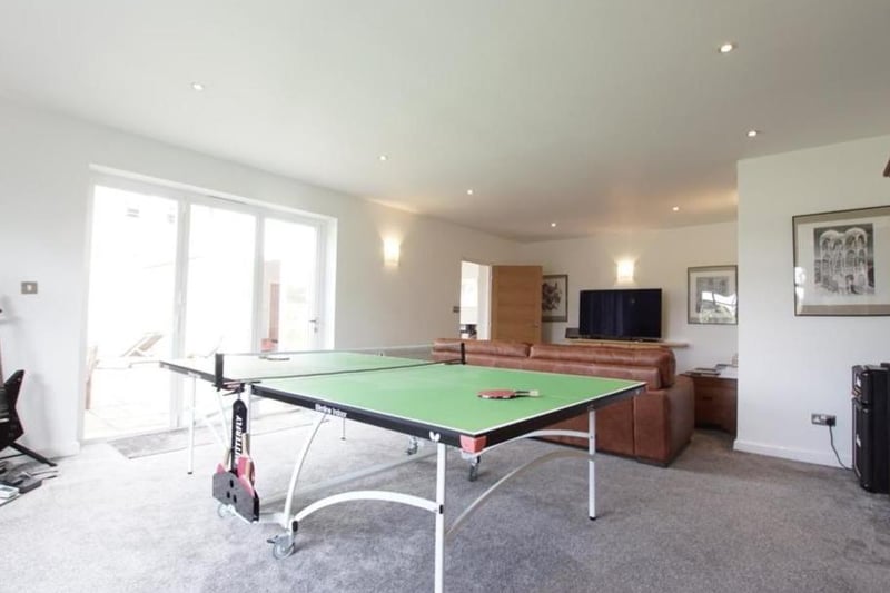 The family/games room. Photo by Margetts