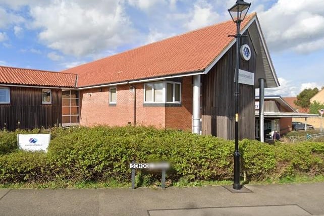 There were 314 survey forms sent out to patients at Mawsley Medical Surgery in School Road, Mawsley. The response rate was 48 per cent. Of these, 69.05 per cent said it was very good and 23.46 per cent said it was fairly good. Photo: Google