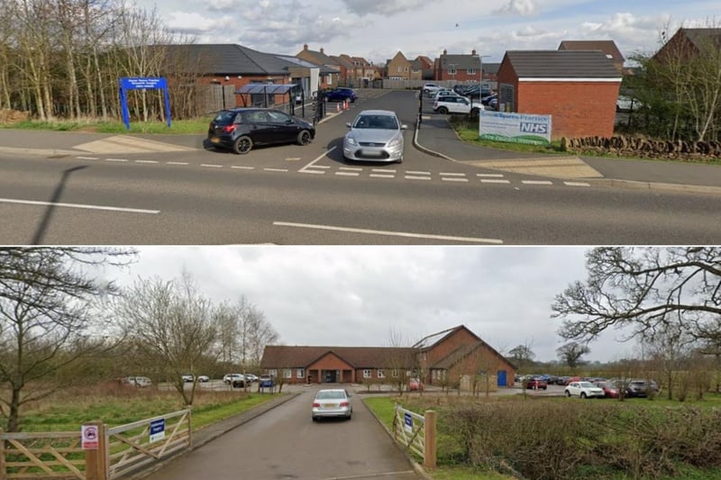 There were 265 survey forms sent out to patients at Saxon Spires Practice, which has branches in Northampton Road, Brixworth (above), and West Haddon Road, Guilsborough (below). The response rate was 53 per cent. Of these, 63.34 per cent said it was very good and 32.84 per cent said it was fairly good. Photos: Google