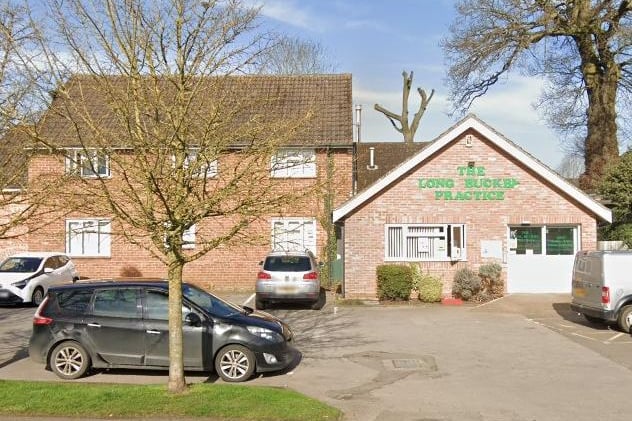 There were 263 survey forms sent out to patients at The Long Buckby Practice in Station Road, Long Buckby. The response rate was 57 per cent. Of these, 66.58 per cent said it was very good and 29.75 per cent said it was fairly good. Photo: Google