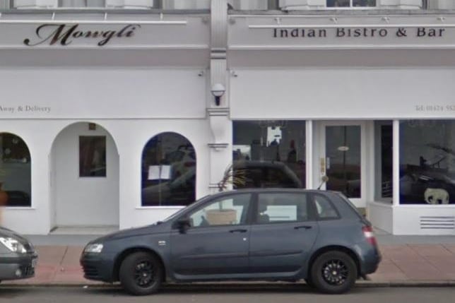 Mowgli Indian Bistro and Bar in Marina, Bexhill has 4.3 out of five stars from 170 reviews on Google. Photo: Google