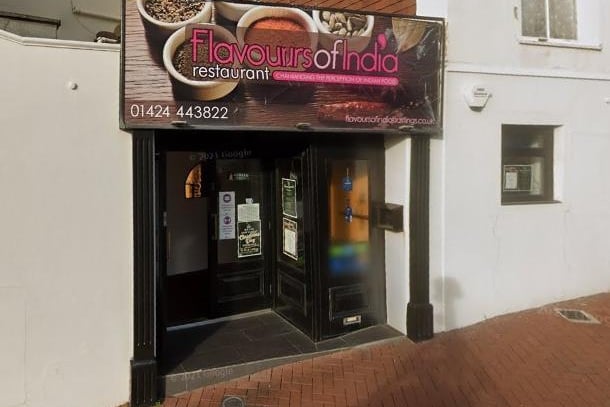 Flavours of India in Castle Hill Road, Hastings has 4.2 out of five stars from 169 reviews on Google. Photo: Google