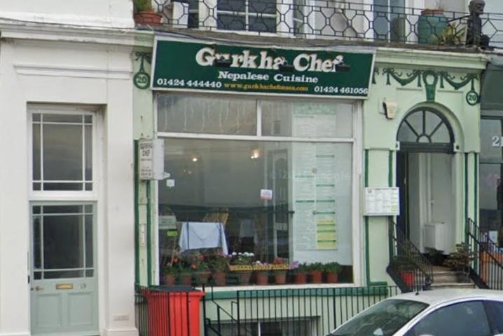 Gurka Chef in Grand Parade St Leonards has 4.6 out of five stars from 239 reviews on Google. Photo: Google