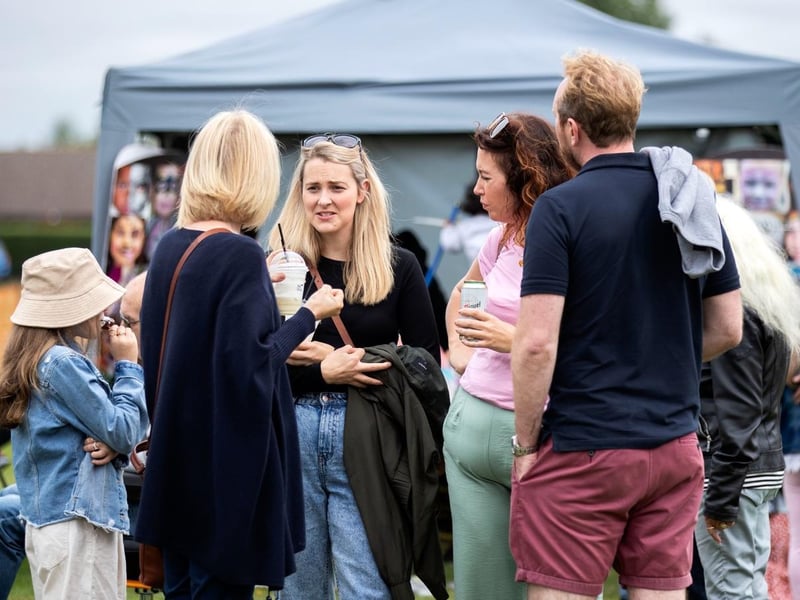Kislingbury Funday held on Sunday August 29 to help raise funds for new play equipment in the village. Photo: Kirsty Edmonds.