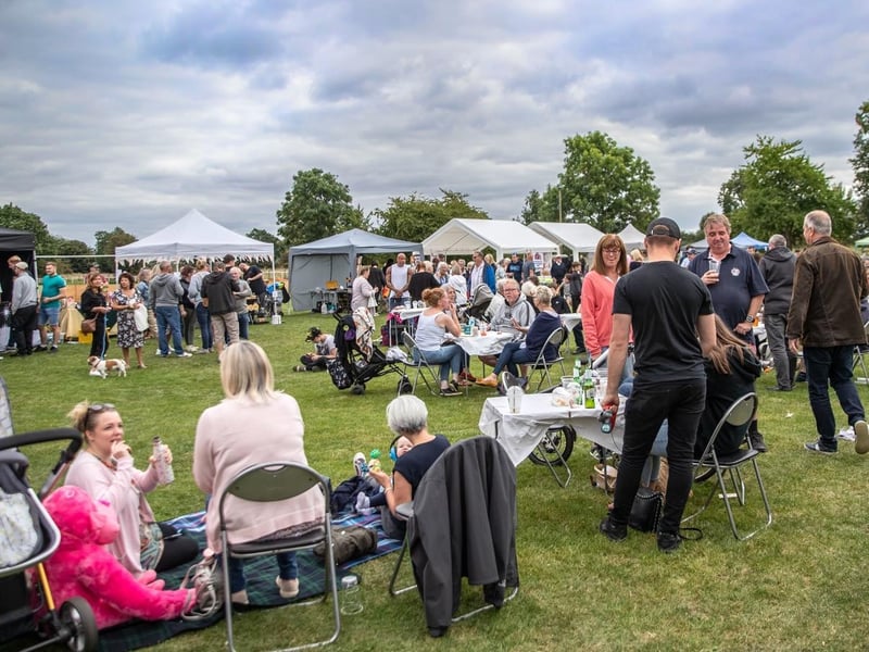 Kislingbury Funday held on Sunday August 29 to help raise funds for new play equipment in the village. Photo: Kirsty Edmonds.