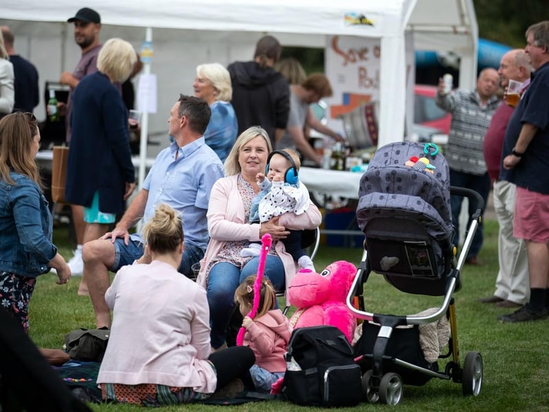 Kislingbury Funday held on Sunday August 29 to help raise funds for new play equipment in the village. Photo: Kirsty Edmonds.
